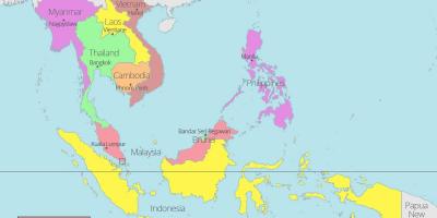 Lokacija Kuala Lumpur na karti svijeta