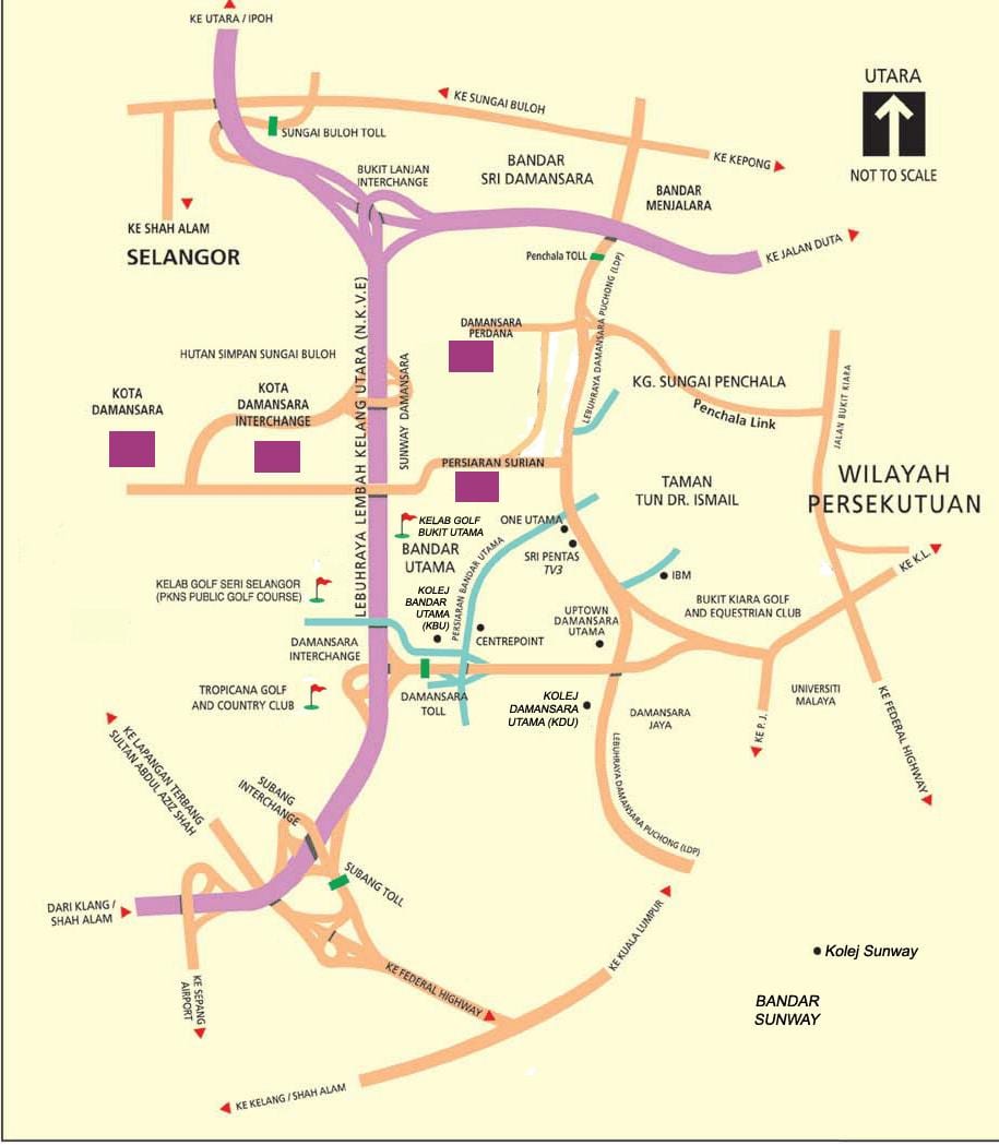 Kuala Lumpur kartica Kuala Lumpur