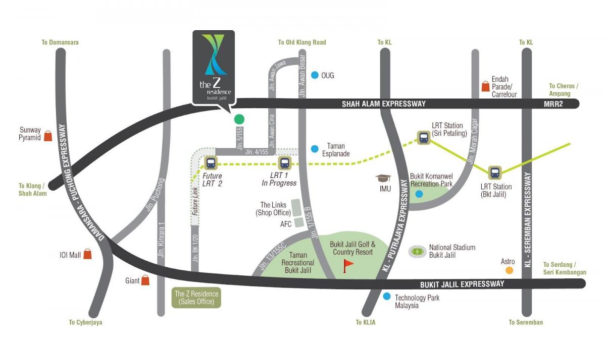 Karta stadion Bukit Джалил 