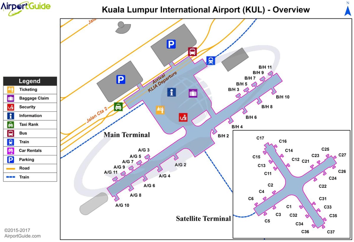 Kuala Lumpur international airport karti