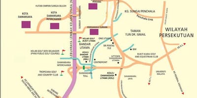 Kuala Lumpur kartica Kuala Lumpur