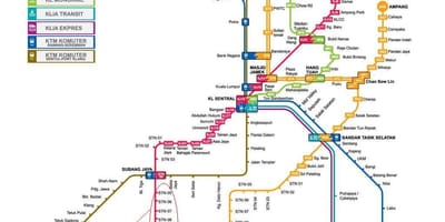 Subang Jaya ЛРТ put na karti