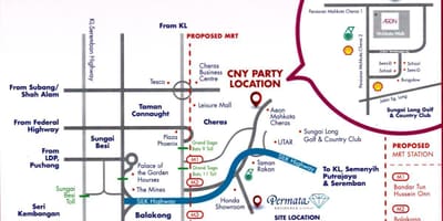 Cheras Kuala Lumpur karti
