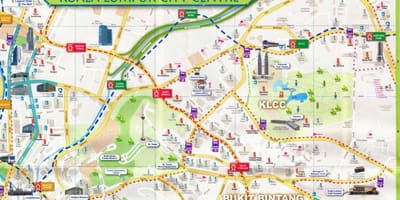 Trgovački centar Surija KLCC karti