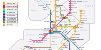 LRT kartica Kuala lumpuru u Maleziji