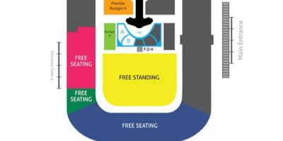 Lokacija stadiona Мердека karti