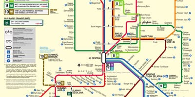Kuala Lumpur MRT kartu