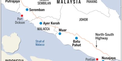 Veliki Kuala Lumpur karti