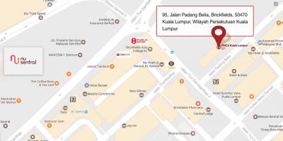 Karta вилайята persekutuan Kuala Lumpur